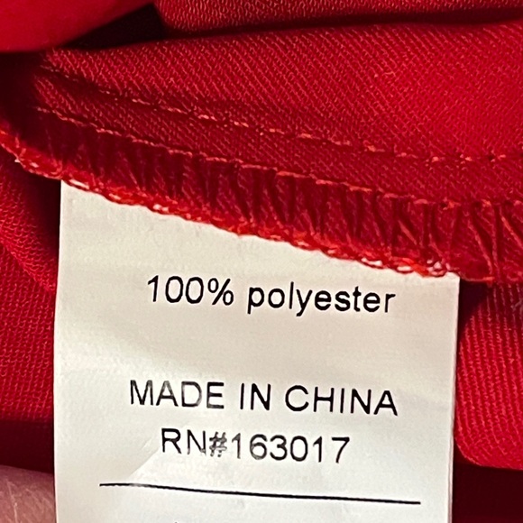 New! Princess Polly Kenzie Mini Dress Red‎ Size 6 NWT - Picture 14 of 15